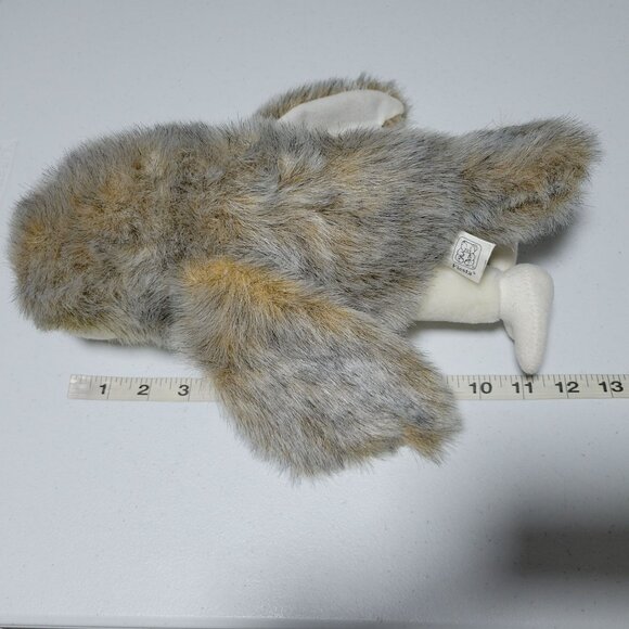 Fiesta Barn Owl 11 inch Plush Bird Realistic Stuffed Animal Gray Brown Toy - Picture 5 of 5